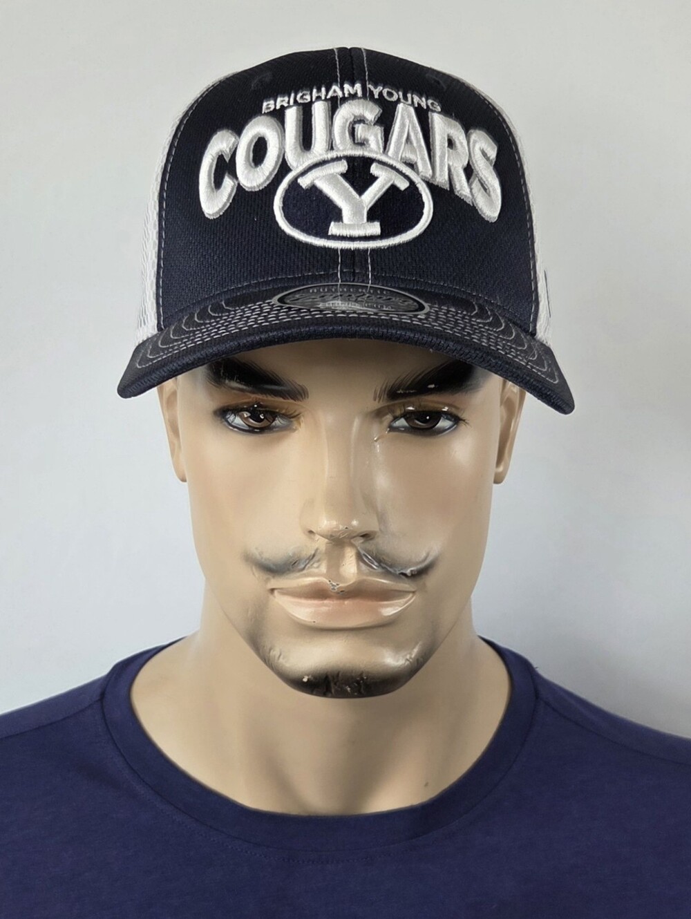 Zephyr Brigham Young Cougars Blue White  Adjustable Snapback Hat BYU Cap New NWT